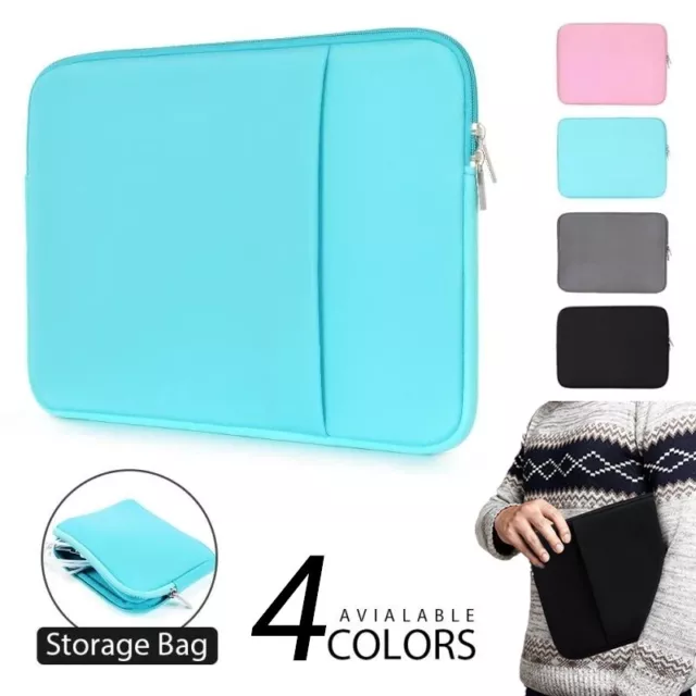 Laptop Tablet Sleeve Notebook Case Cover Bag Travel MacBook 11 13 14 15 16 Inch