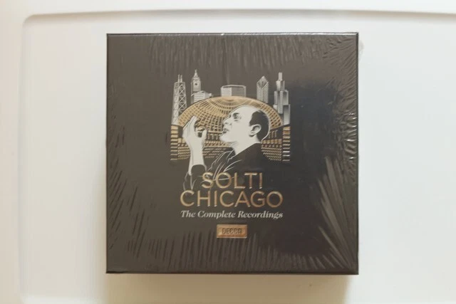 SOLTI CHICAGO THE Complete Recordings 108 CD Box Set SEALED