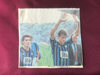 Autografo originale ALDO CANTARUTTI-Atalanta Bergamo Anni 80-Ex-Pisa-IN PERSON 