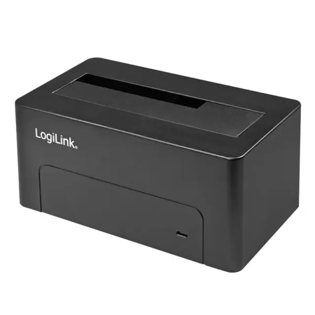 LogiLink USB 3.2 Gen 1 Quickport für 2,5 und 3,5" SATA-Festplatten schwarz