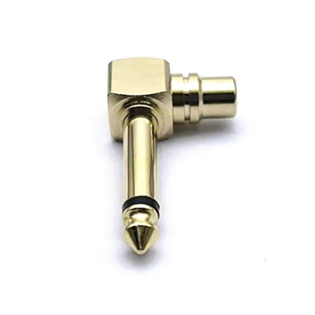 High Quality Copper 635mm Plug to RCA Adapter for Optimal Audio Connectivity 2