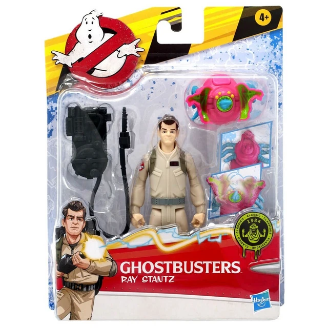 GHOSTBUSTERS ACTION FIGURE with Interactive Ghost Ray Stantz Classic ...