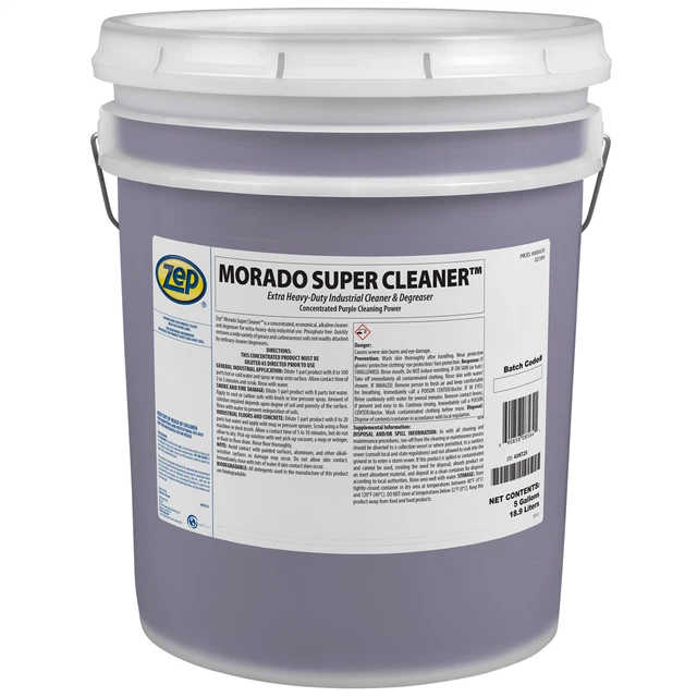 Zep Morado Super Cleaner; Degreaser; 5 Gal. ZEP 85635