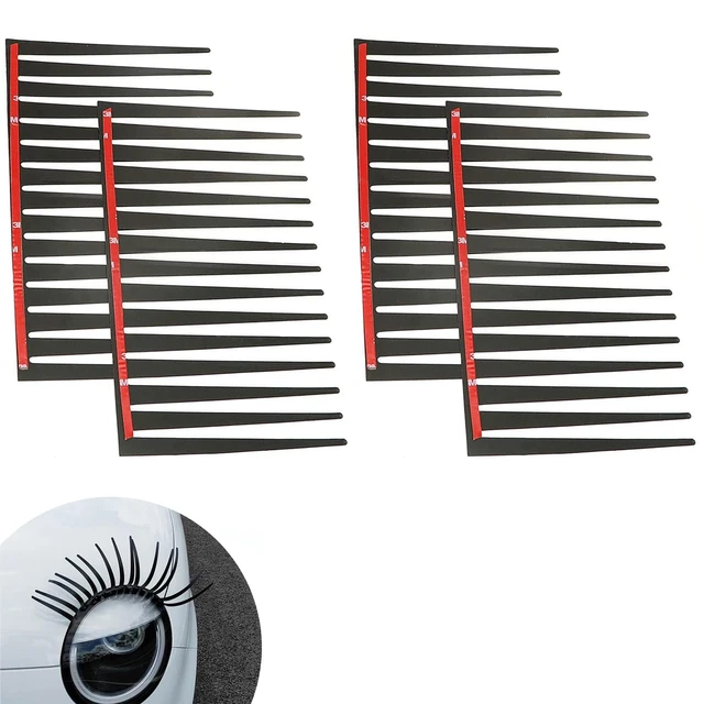 Adesivi Ciglia 3D Per Fari Auto - Decorazioni Divertenti E Personalizzabili - Foto 9