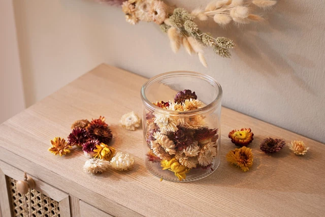 Salvare Set 2x Trockenblüten " Potpourri " Deko Fiori Secchi Bunt Circa 48 Parti