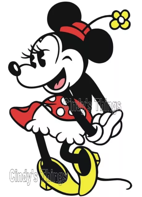 Mickey & Minnie Valentine Iron On Transfer For T-Shirt & Light Color  Fabrics #7