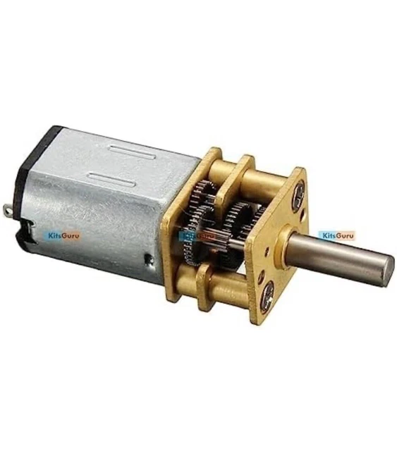 Moteur à Engrenages - CIKONIELF - N20 - DC 3V 6V 12V - 50-2000RPM - Haute Qualité - Sport