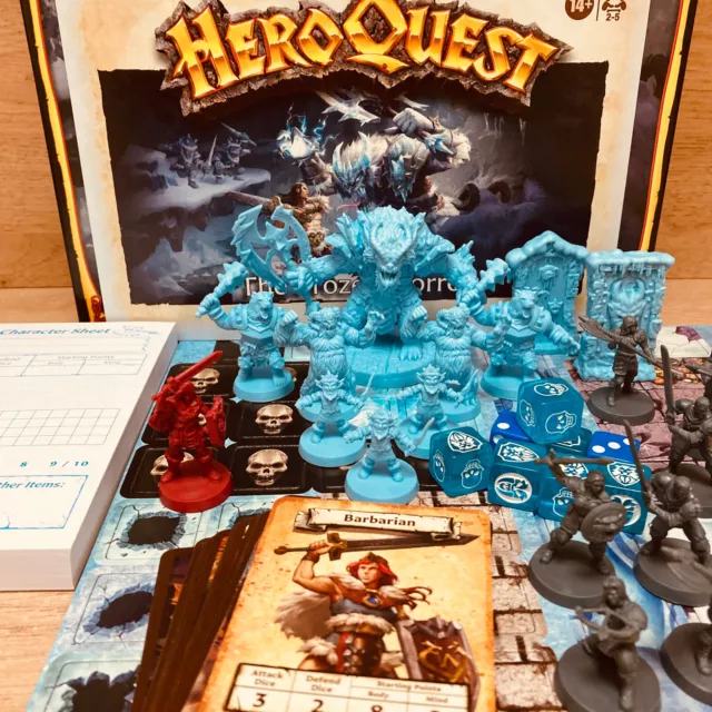 Heroquest The Frozen Horror Components Multi-Listing Hasbro Avalon Hill 2022