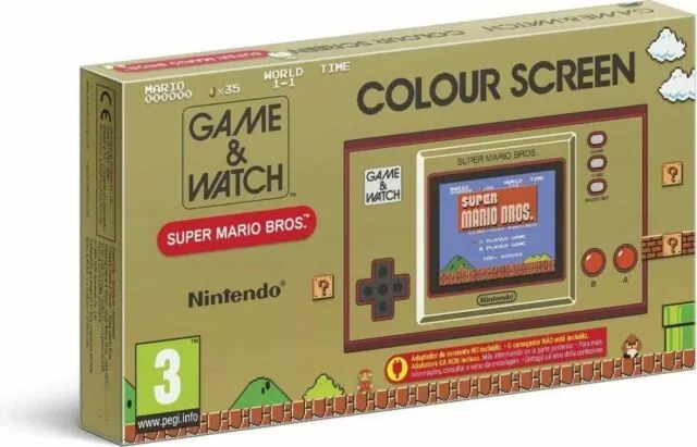 Nintendo Game & Watch Super Mario Bros Console - 30th Anniversary Limited Ed