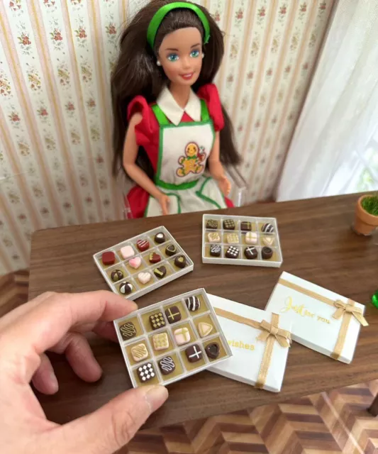 1:12 1/6 Scale Dollhouse Miniatures Food Chocolate Box Festival Gift Market Shop
