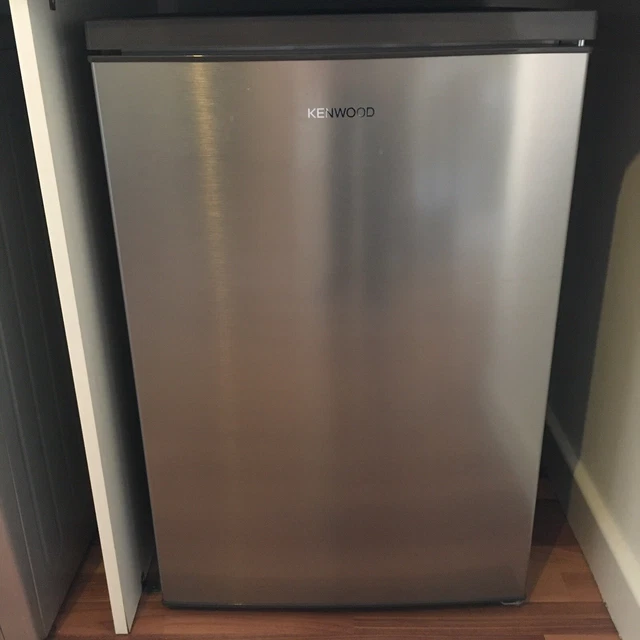 KENWOOD KUR55X21 GUNMETAL Grey Undercounter Fridge Freezer With Icebox