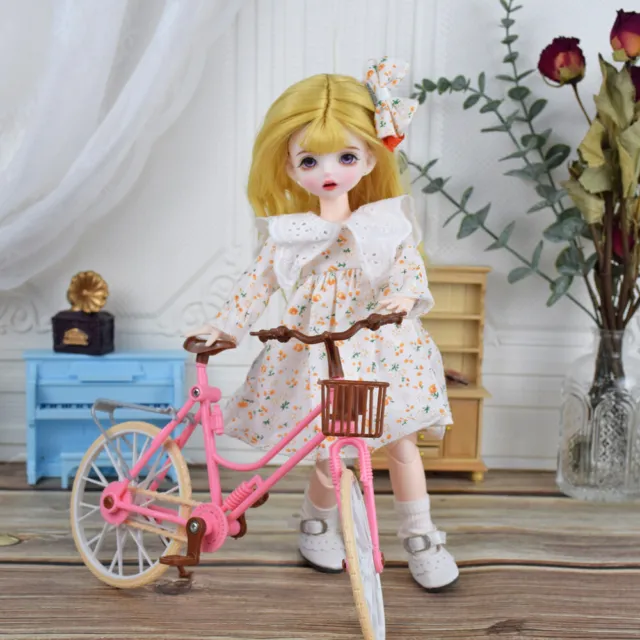 Bambola bambini per ragazze 30 cm bambole BJD principessa 12 pollici donna con vestiti giocattoli fai da te 8