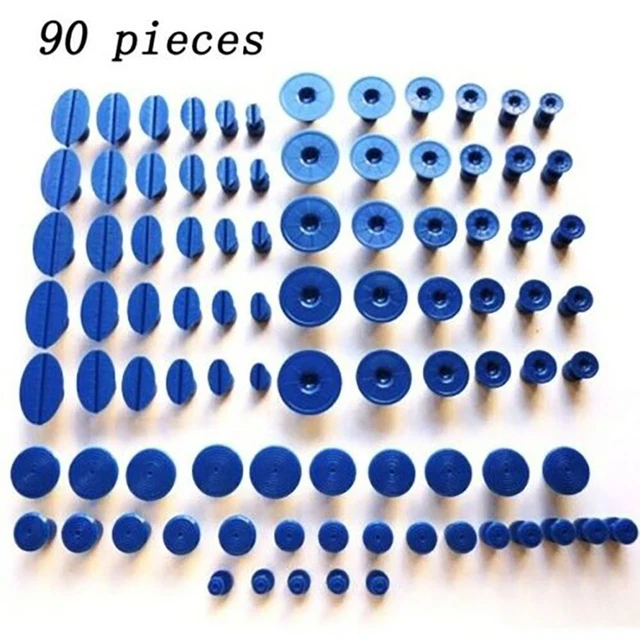 NUOVE linguette estraibili di qualità riparazione sollevatore auto senza vernice plastica ammaccata blu