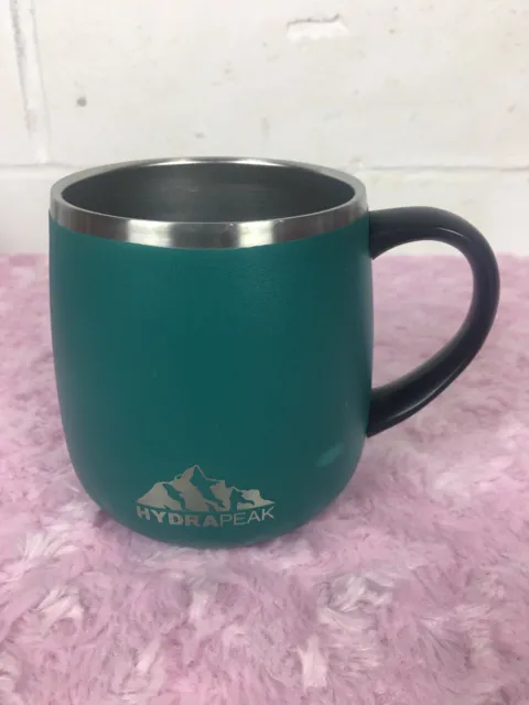 Hydrapeak Stainless Steel Insulated Mug Slide 14 Oz Green BPA free  New