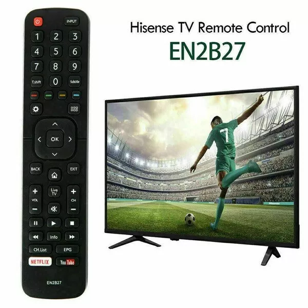 For HISENSE TV Remote EN2B27  OEM Control EN-2B27 RC3394402/01 3139 238 2