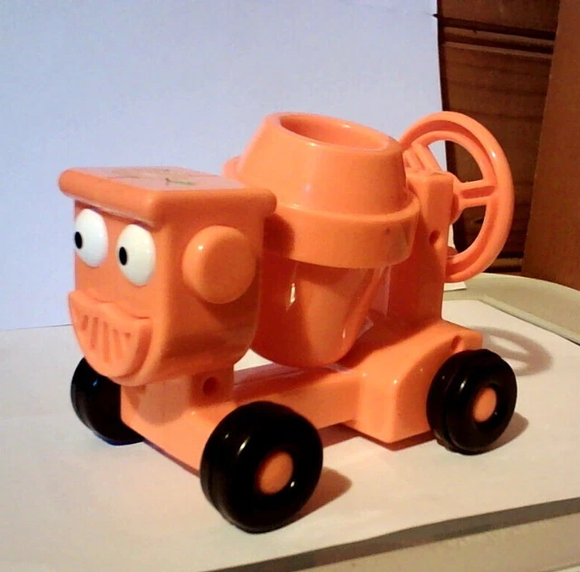 BOB THE BUILDER Friction Wheeled Dizzy With Cement Mixer That Can Be turned EUR 19,07 PicClick FR