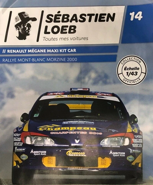 7& RENAULT Maxi Megane WRC #1 Climent Munoz bleu jaune 1/18 Anson EUR 59,00 - FR