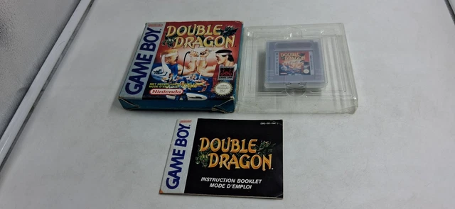 Jeu Double Dragon Sur Game Boy - Version PAL, Bon état, Boîtier Et Instructions Inclus