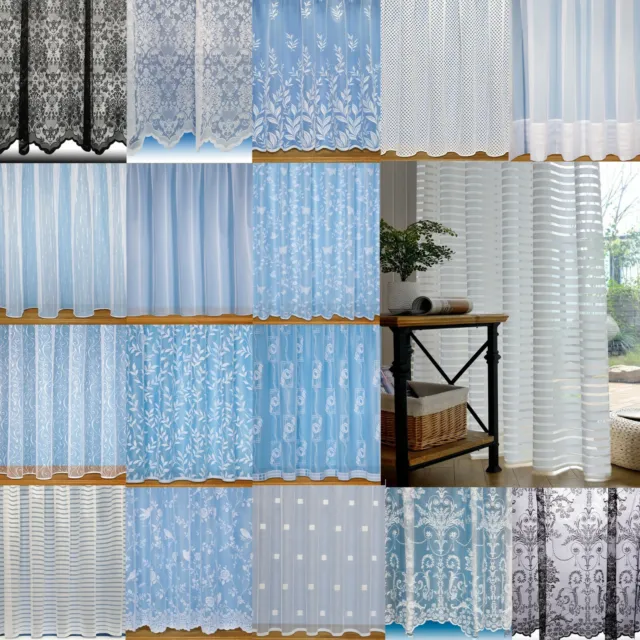 Net Curtains Super Value Choice Of Designs ~Quality Nets Sold By The Metre