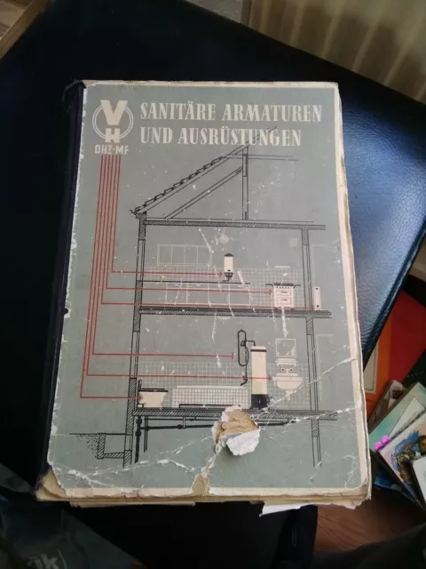 DDR 1956 : VH  DHZ  MF " Sanitäre Armaturen und Ausrüstungen " e2