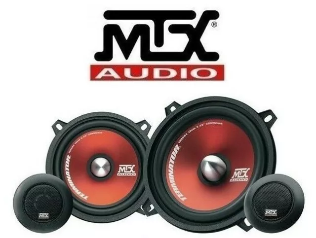 MTX TR50S 13cm KIT 4 CASSE KIT A 2 VIE TWEETER ALTOPARLANTI AUTO GRIGLIE INCLUSE 2