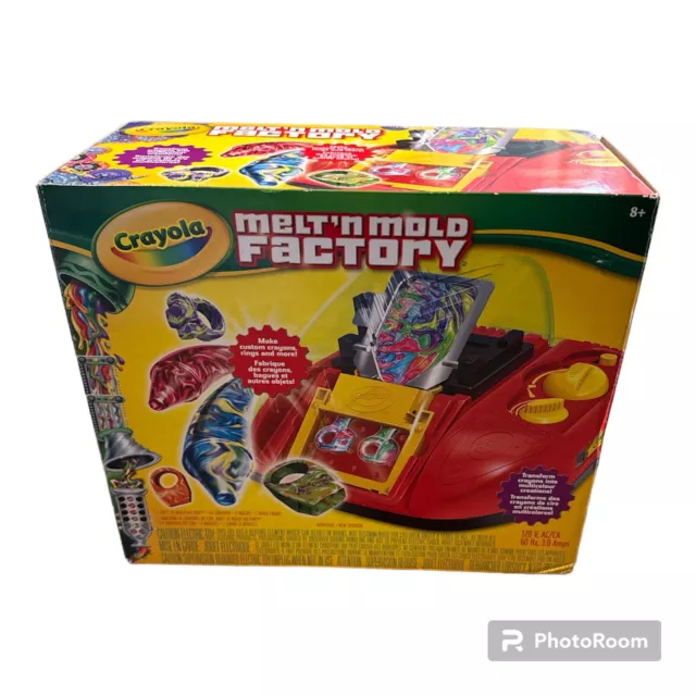 Crayola Melt 'N Mold Factory Custom Crayon Maker Rings & more NEW