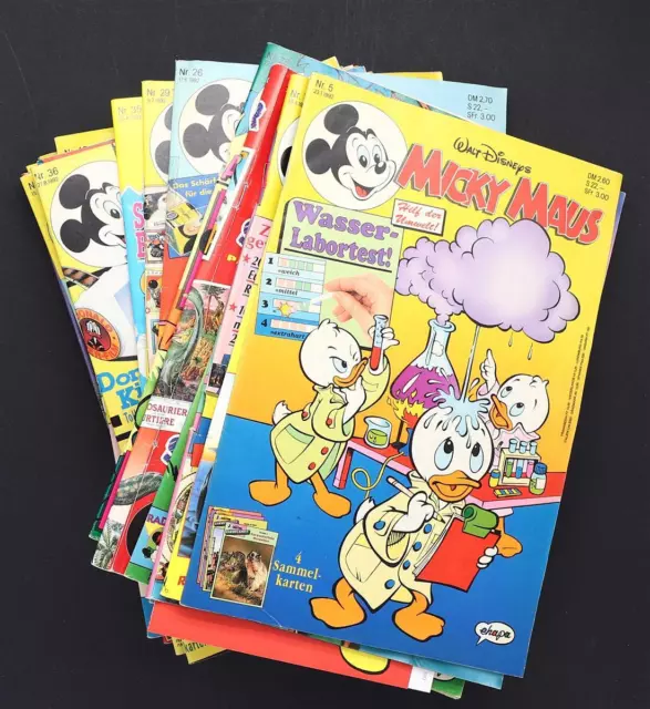 Micky Maus Comic Heft 1992 mit Beilagen Ehapa Verlag Walt Disney Auswahl