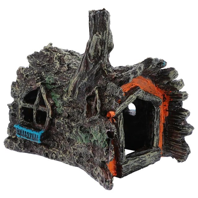 Aquarium Ornament Fish Tank Cave Fish Tank Decoration Reptiles Decorations