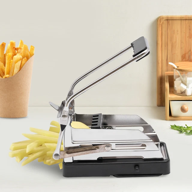 COMMERCIAL POTATO CHIPPER Cutter Chopper French Fry Chip Slicer Maker ...