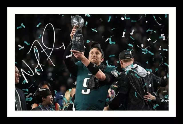 Nick Foles - Philadelphia Eagles Autograph Signed & Framed Photo