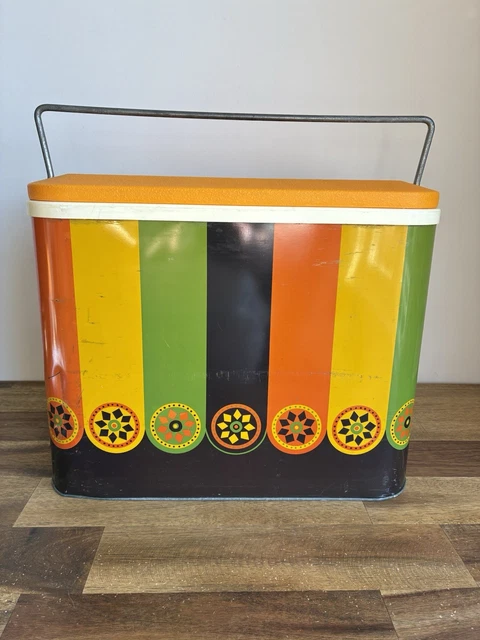 Willow Esky 33l RETRO MCM WILLOW Orange-Yellow-Green Metal