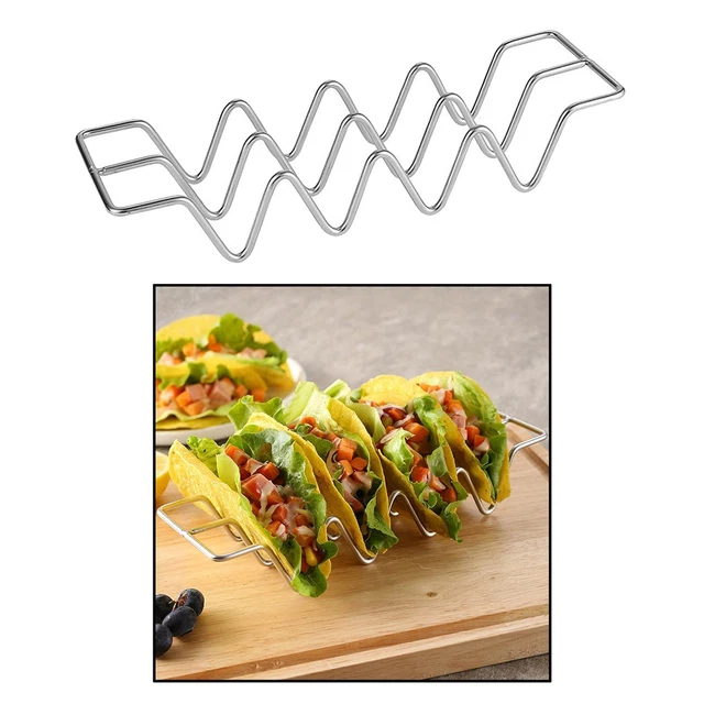 3 Pcs Support De Rouleau D'acier Inoxydable À Tacos Professionnel Pour 3 Pcs Support De Rouleau D'acier Inoxydable À Tacos Professionnel Pour