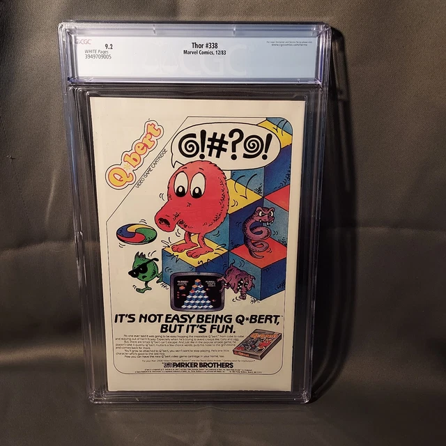The Mighty THOR #338 CGC 9.2 Newsstand Ed. Marvel 1983 2nd Beta Ray Bill 2