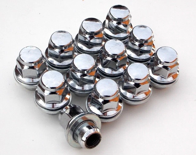12 REPLACEMENT WHEEL Nuts Fits Jaguar XF O/E Specification Alloy Wheels