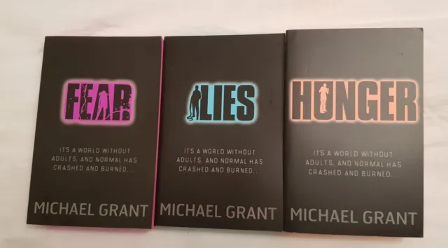 Michael Grant Gone Series - 3 x Book Bundle (Fear, Lies & Hunger) Paperbacks