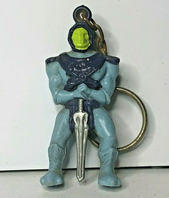 1984 Mattel Masters of The Universe Skeletor Keyring 64 mm tall original