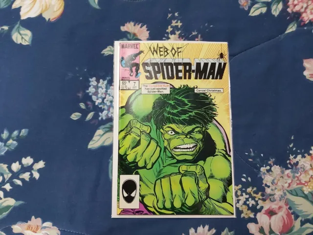 Web of Spider-Man Vol 1 #7 Marvel (1985)**