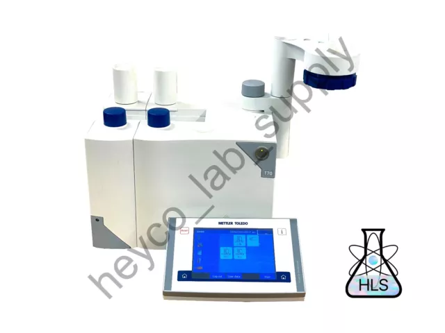 Mettler Toledo Titrator T70, Dosing Unit, Terminal, 51109020, 51109030, 51109017