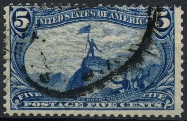 USA 1898 SG#294, 5c Trans-Mississippi Exposition Used #E2326