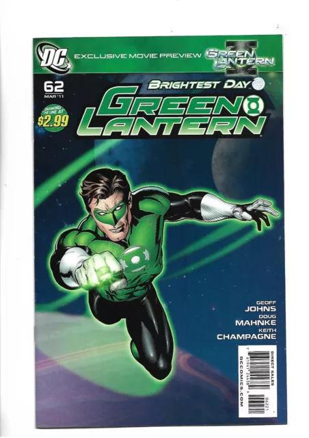 DC Comics - Green Lantern Vol.4 #62 Variant cover  (Mar'11) Near Mint