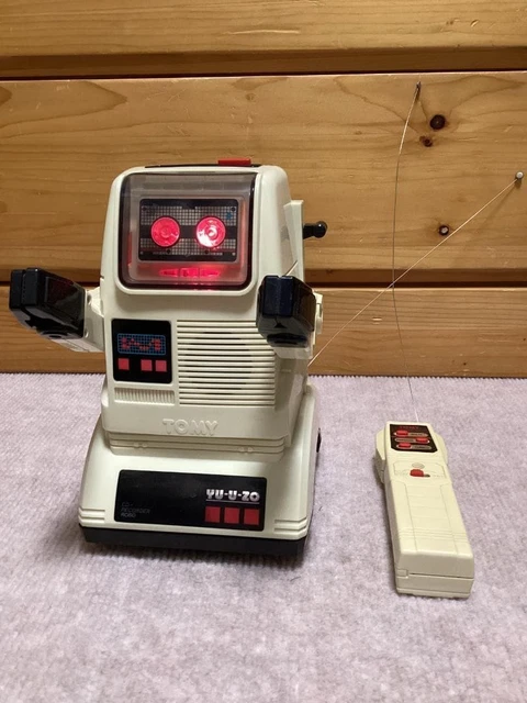 TOMY YU-U-ZO CD Recorder Robot Vintage 1980s Japan Showa Retro