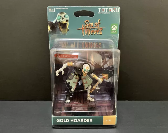Sea of Thieves Gold Hoarder Totaku First Edition Figure New In Box