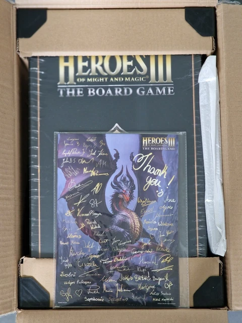 HEROES OF MIGHT and Magic III 3 - The Board Game - All in Big Box ...