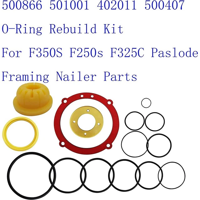 Kit de reconstruction joint torique durable avec joint tampon piston F350S F250S