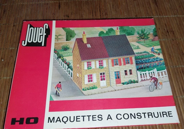 Maquette Jouef à Monter – Bloc De 3 Immeubles/commerces, édition 1981, Neuve