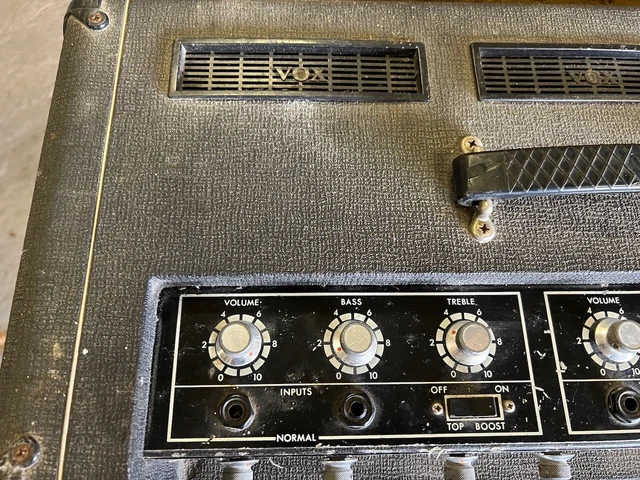 Vintage 1960er Vox Supreme Gitarrenverstärkerkopf *Ronnie Lane Mobile Collection* 7