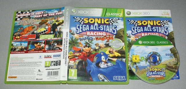 Sonic & Sega All-Stars Racing avec Banjo-Kazooie - Xbox 360 - Jeux vidéo