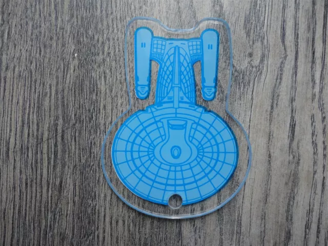 Star Trek NG Pinball Machine U.S.S. Enterprise Key Chain