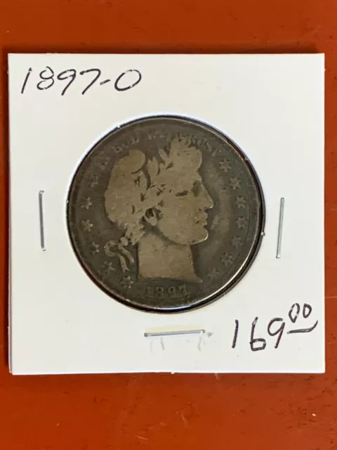 1897-O Barber Half Dollar Nice Coin Key Date