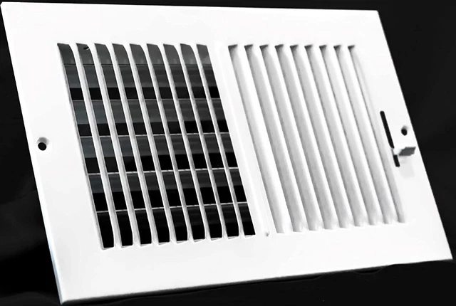 14"W×8"H Steel Return Air Grille Vent Cover Grill For Ceiling and Sidewall white